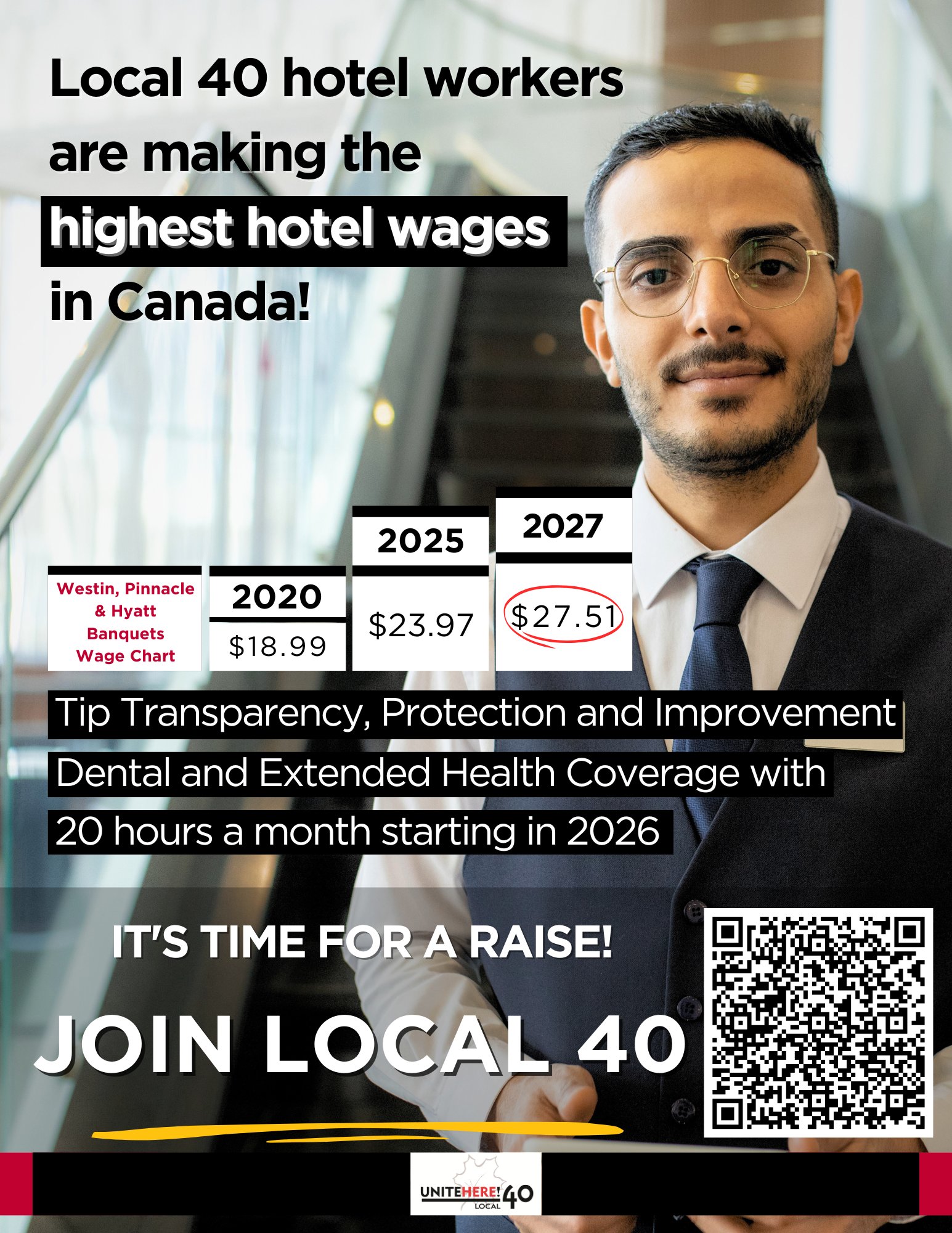 Highest Wages Banquets flyer